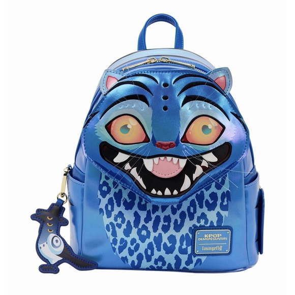 NWT Loungefly KPOP Demon Hunters Derpy Light Up Glow In Dark Backpack  Netflix main image 8